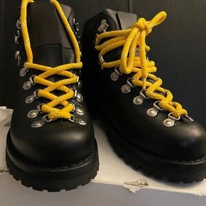 🎁 Proenza Schouler Black and Yellow Ankle Boots BrandNew Never worn